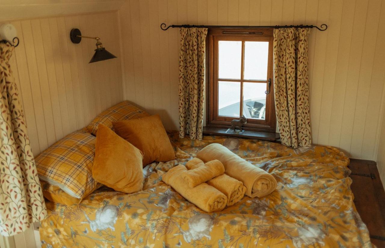 Glamping In Wiltshire In Our Luxury Shepherds Hut Чипенъм Екстериор снимка